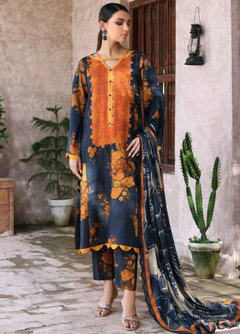 Charizma Embroidered Slub Suits Unstitched 3 Piece  CPMW3-03 - Winter Collection