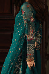 3-PC Unsititched Embroidered Dyed Chiffon Dastan E Jashan By Charizma | DJW5-12 3-PC Unsititched Embroidered Dyed Chiffon Dastan E Jashan By Charizma | DJW5-12