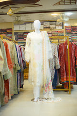 3-PC Stitched Ready To Wear Fancy Lawn | A-4 3-PC Stitched Ready To Wear Fancy Lawn | A-4