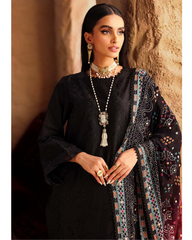 3-PC Unstitched Chikakari Doriya Lawn By Nureh | NE-162 3-PC Unstitched Chikakari Doriya Lawn By Nureh | NE-162