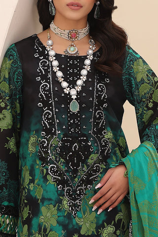CN4-007 | 3PC Unstitched Embroidered Lawn Naranji By Charizma