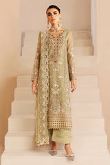E-208 | 3Pc Unstitched Suit Festive Formal Luxury By Ramsha E-208 | 3Pc Unstitched Suit Festive Formal Luxury By Ramsha