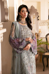 H-301 | 3Pc Unstitched Luxury Wedding Collection By Ramsha H-301 | 3Pc Unstitched Luxury Wedding Collection By Ramsha