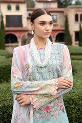 Y-909 | 3PC Unstitched Luxury Lawn Collection Riwayat By Ramsha Y-909 | 3PC Unstitched Luxury Lawn Collection Riwayat By Ramsha