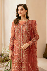 HB-402 | 3Pc Unstitched Suit Wedding Collection Luxury By Ramsha HB-402 | 3Pc Unstitched Suit Wedding Collection Luxury By Ramsha