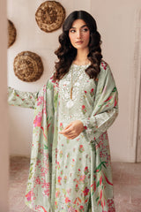 N-409 - 3PC Luxury Lawn Collection Rangrez By Ramsha N-409 - 3PC Luxury Lawn Collection Rangrez By Ramsha