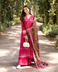 Unstitched 3-PC Embroidered Zinnia Luxury Lawn By Faiza Saqlain | Varda Unstitched 3-PC Embroidered Zinnia Luxury Lawn By Faiza Saqlain | Varda