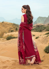 3A | Lillie de Jong - Cherry | 3PC Unstitched Lawn Crimson By Saira Shakira 3A | Lillie de Jong - Cherry | 3PC Unstitched Lawn Crimson By Saira Shakira