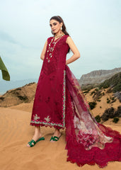 3A | Lillie de Jong - Cherry | 3PC Unstitched Lawn Crimson By Saira Shakira 3A | Lillie de Jong - Cherry | 3PC Unstitched Lawn Crimson By Saira Shakira