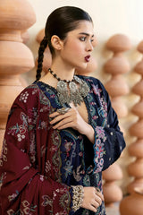 R-1202 | 3Pc Unstitched Suit Embroidered Karandi Collection Reet By Ramsha R-1202 | 3Pc Unstitched Suit Embroidered Karandi Collection Reet By Ramsha