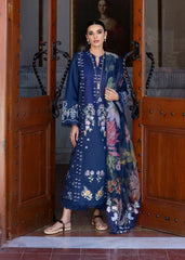 3-PC Unstitched Embroidered Lawn Bloom By Saira Shakira | HANGING GARDENS 2-B 3-PC Unstitched Embroidered Lawn Bloom By Saira Shakira | HANGING GARDENS 2-B