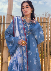 Unstitched 3-PC Luxury Lawn Silk Dupatta By Saira Shakira | CECIL-A Unstitched 3-PC Luxury Lawn Silk Dupatta By Saira Shakira | CECIL-A