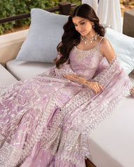 Unstitched 3-PC Embroidered Zinnia Luxury Lawn By Faiza Saqlain | Soma Unstitched 3-PC Embroidered Zinnia Luxury Lawn By Faiza Saqlain | Soma