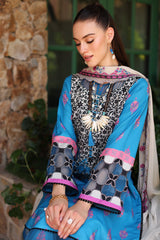 PM4-34 | 3PC Unstitched Printed Lawn Print Melody By Charizma PM4-34 | 3PC Unstitched Printed Lawn Print Melody By Charizma
