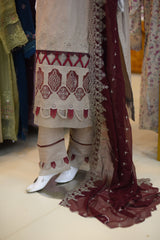 3-PC Stitched Ready To Wear Fancy Lawn | A-5 3-PC Stitched Ready To Wear Fancy Lawn | A-5