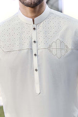 EG -1445 | Semi-Stitched Summer White Series Eid Gala By Riwaj Men Swear EG -1445 | Semi-Stitched Summer White Series Eid Gala By Riwaj Men Swear