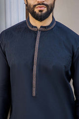 EG -1454 | Semi-Stitched Summer Black & Blue Series Eid Gala By Riwaj Men Swear EG -1454 | Semi-Stitched Summer Black & Blue Series Eid Gala By Riwaj Men Swear