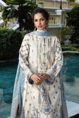 Calafia | 3Pc Unstitched Suit Jacquard Lawn 25 Seraph By Mushq Calafia | 3Pc Unstitched Suit Jacquard Lawn 25 Seraph By Mushq