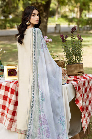 IPL - 01 Manan | 3PC Unstitched Lawn Collection Jaan e Ada By Imrozia Premium