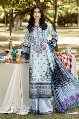 IPL - 02 Rooh | 3PC Unstitched Lawn Collection Jaan e Ada By Imrozia Premium