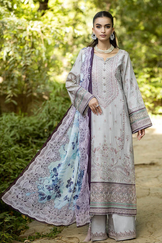 IPL - 08 Nawazish | 3PC Unstitched Lawn Collection Jaan e Ada By Imrozia Premium