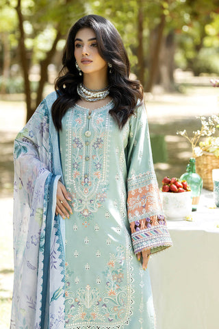 IPL - 09 Gul | 3PC Unstitched Lawn Collection Jaan e Ada By Imrozia Premium