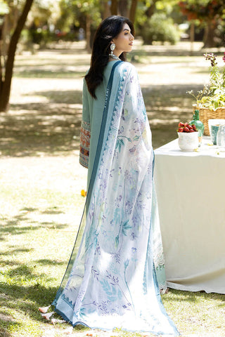 IPL - 09 Gul | 3PC Unstitched Lawn Collection Jaan e Ada By Imrozia Premium