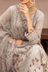 K-208 | 3Pc Unstitched Suit Weightless Chiffon Collection Kashish By Ramsha K-208 | 3Pc Unstitched Suit Weightless Chiffon Collection Kashish By Ramsha