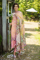 RISATE | 3Pc Unstitched Suit Chikankari Lawn Solace Ombre By Mushq RISATE | 3Pc Unstitched Suit Chikankari Lawn Solace Ombre By Mushq