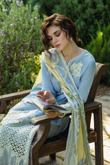 INTESA | 3Pc Unstitched Suit Chikankari Lawn Solace Ombre By Mushq INTESA | 3Pc Unstitched Suit Chikankari Lawn Solace Ombre By Mushq