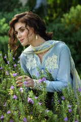 INTESA | 3Pc Unstitched Suit Chikankari Lawn Solace Ombre By Mushq INTESA | 3Pc Unstitched Suit Chikankari Lawn Solace Ombre By Mushq