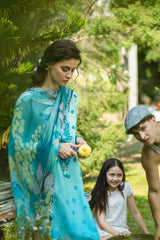 AMORE | 3Pc Unstitched Suit Chikankari Lawn Solace Ombre By Mushq AMORE | 3Pc Unstitched Suit Chikankari Lawn Solace Ombre By Mushq