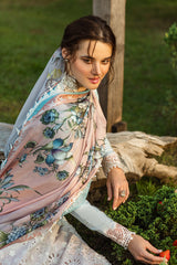 CASA | 3Pc Unstitched Suit Chikankari Lawn Solace Ombre By Mushq CASA | 3Pc Unstitched Suit Chikankari Lawn Solace Ombre By Mushq