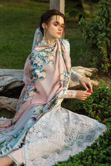 CASA | 3Pc Unstitched Suit Chikankari Lawn Solace Ombre By Mushq CASA | 3Pc Unstitched Suit Chikankari Lawn Solace Ombre By Mushq