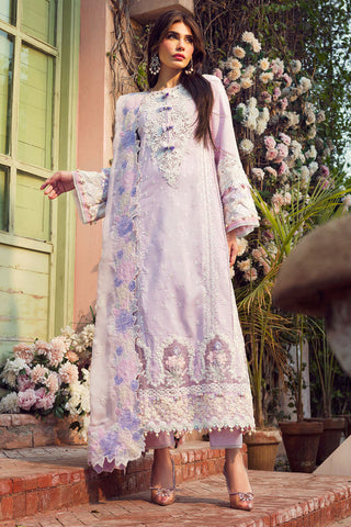 4421-RANIA | 3PC Unstitched Embroidered Premium Lawn By Motifz