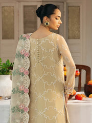 Q-105| 3Pc Unstitched Suit Winter Luxury Chiffon Dastak By Ramsha Q-105| 3Pc Unstitched Suit Winter Luxury Chiffon Dastak By Ramsha