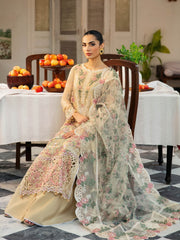 Q-105| 3Pc Unstitched Suit Winter Luxury Chiffon Dastak By Ramsha Q-105| 3Pc Unstitched Suit Winter Luxury Chiffon Dastak By Ramsha