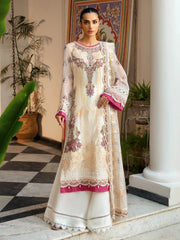 Q-107 | 3Pc Unstitched Suit Winter Luxury Chiffon Dastak By Ramsha Q-107 | 3Pc Unstitched Suit Winter Luxury Chiffon Dastak By Ramsha