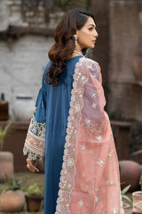 S.L 42 Hana | 3PC Unstitched Gulposh Luxury Lawn By Serene Premium S.L 42 Hana | 3PC Unstitched Gulposh Luxury Lawn By Serene Premium