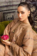 SKC-53 | 3Pc Unstitched Suit Winter Embroidered Karandi Romantique By Marjjan SKC-53 | 3Pc Unstitched Suit Winter Embroidered Karandi Romantique By Marjjan