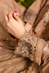 SKC-53 | 3Pc Unstitched Suit Winter Embroidered Karandi Romantique By Marjjan SKC-53 | 3Pc Unstitched Suit Winter Embroidered Karandi Romantique By Marjjan