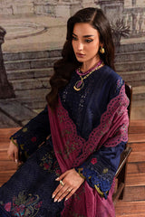 SKC-52 | 3Pc Unstitched Suit Winter Embroidered Karandi Romantique By Marjjan SKC-52 | 3Pc Unstitched Suit Winter Embroidered Karandi Romantique By Marjjan