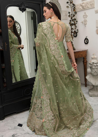 Alif By AJR Couture Embroidered Net Suits Unstitched 4 Piece AJR23AL-LW LWF-04-23 Hazel - Luxury Wedding Collection