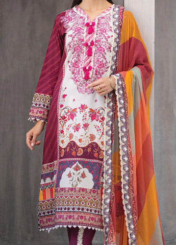 Orchid Oasis | RNZ-05B | 3PC Unstitched Printed Lawn Azalea By Roheenaz