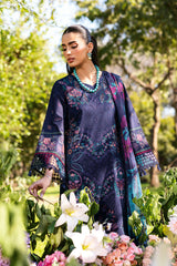 3-PC Unstitched Embroidered Lawn Riwayat By Ramsha | Y-1307 3-PC Unstitched Embroidered Lawn Riwayat By Ramsha | Y-1307