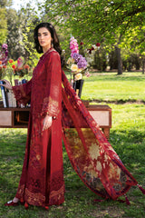 3-PC Unstitched Embroidered Lawn Riwayat By Ramsha | Y-1309 3-PC Unstitched Embroidered Lawn Riwayat By Ramsha | Y-1309