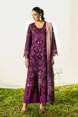3-PC Unstitched Embroidered Lawn Riwayat By Ramsha | Y-1305 3-PC Unstitched Embroidered Lawn Riwayat By Ramsha | Y-1305