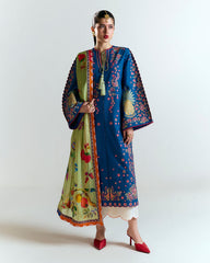 3-PC Unstitched Digital Printed Embroidered By Jugnu | DARYA 3-PC Unstitched Digital Printed Embroidered By Jugnu | DARYA