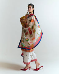 3-PC Unstitched Digital Printed Embroidered By Jugnu | TANIM 3-PC Unstitched Digital Printed Embroidered By Jugnu | TANIM