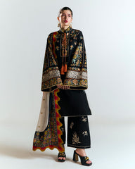 3-PC Unstitched Digital Printed Embroidered By Jugnu | Gulbar 3-PC Unstitched Digital Printed Embroidered By Jugnu | Gulbar